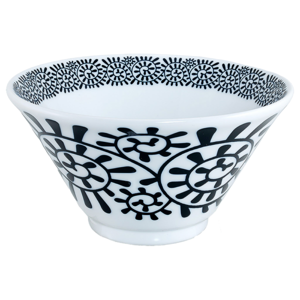 04070429 しょう油 タコ唐草（呉須）切立19㎝深丼 ｲﾝｸﾞﾚｰｽﾞ 18.8×10.2㎝ P.13 ￥4300（税抜）