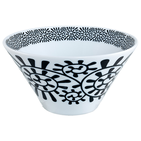 04071127 タコ唐草（ｲﾝｸﾞﾚｰｽﾞ） タコ唐草（呉須）19㎝深ボール 18.6×10.2㎝ 1230㏄ P.2 ￥4400（税抜）