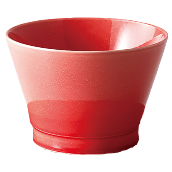 04231261 スタイリッシュ麺丼 2 朱徹 15㎝ヌードルボール 15.7×10.7㎝ 900㏄ P.39 ￥3800（税抜）