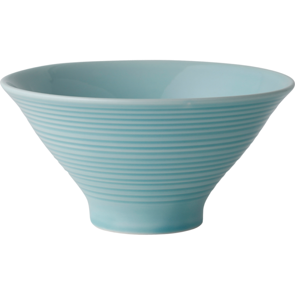 04291098 特選麺の器 18 トルコ青磁 6.5千段高ハマ丼 20×10㎝ 1100㏄ P.171 ￥2200（税抜）