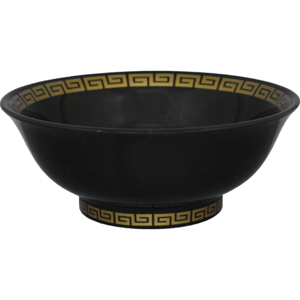 04750449 RAIMON 2 RAIMON（雲母金）黒釉丸反7寸丼 20.8×8.3㎝ 1310㏄ P.5 ￥4100（税抜）