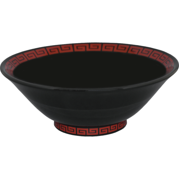 04761237 RAIMON 2 RAIMON（セレン） 黒釉切立6.8丼 20.1×7.5㎝ 880㏄ P.5 ￥3400（税抜）