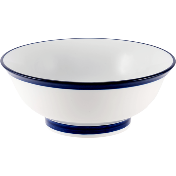 04810059 特選麺の器 9 ゴス線イングレーズ 丸反7寸丼 20.8×8.3㎝ 1310㏄ P.162 ￥3900（税抜）